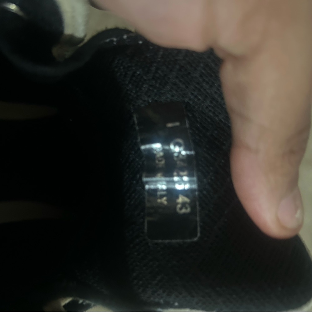 Chanel Black Sneakers